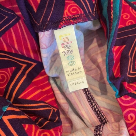 TC NWOT LuLaRoe Leggings AA31 5017 - Picture 3 of 3